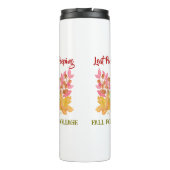 Bouteilles Isothermes Pellicule de chute FOLIAGE D'Aquarelle PERSONNALIS (Dos)