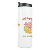 Bouteilles Isothermes Pellicule de chute FOLIAGE D'Aquarelle PERSONNALIS (Tourné sur la droite)