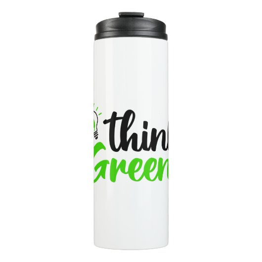 Bouteilles Isothermes penser vert (Devant)