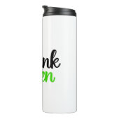 Bouteilles Isothermes penser vert (Tourné sur la droite)