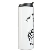 Bouteilles Isothermes Pensez Zèbres (Tourné sur la gauche)