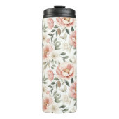 Bouteilles Isothermes Peonées roses poussiéreuses (Devant)