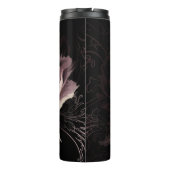 Bouteilles Isothermes Peony Dark Wall : Peony Flower Design (Dos)
