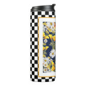 Bouteilles Isothermes Pépites et damier Chamomiles (Tourné sur la gauche)