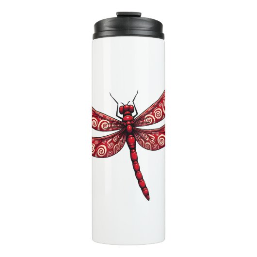 Bouteilles Isothermes Peppermint dragonfly (Devant)