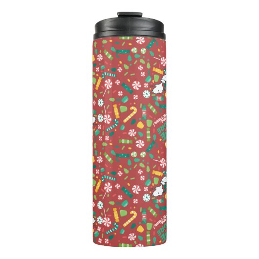 Bouteilles Isothermes Peppermint Dreams Snoopy Candy Motif (Devant)