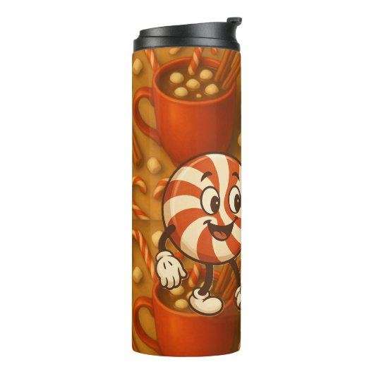 Bouteilles Isothermes Peppermint Mocha Dream • Winter Coffee Tumbler (Tourné sur la gauche)