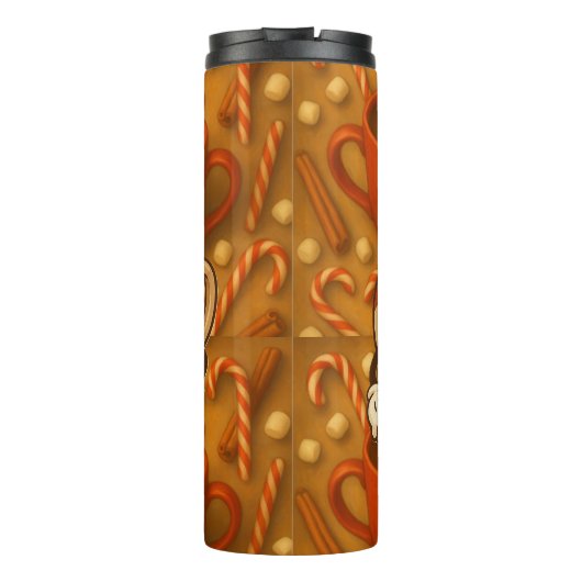 Bouteilles Isothermes Peppermint Mocha Dream • Winter Coffee Tumbler (Dos)