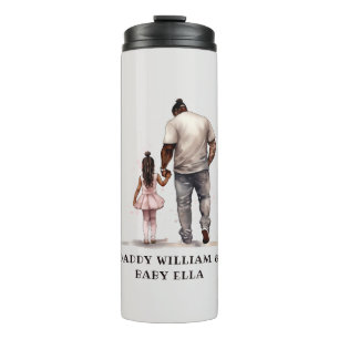 Bouteilles Isothermes Père et fille noirs personnalisées (3)