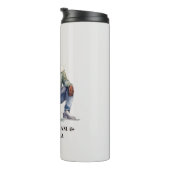 Bouteilles Isothermes Père et fille noirs personnalisées (7) (Tourné sur la droite)