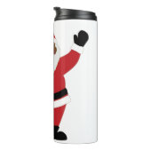 Bouteilles Isothermes Père Noël afro-américaine (Tourné sur la droite)