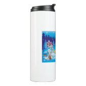 Bouteilles Isothermes père Noël épouvantable (Tourné sur la gauche)