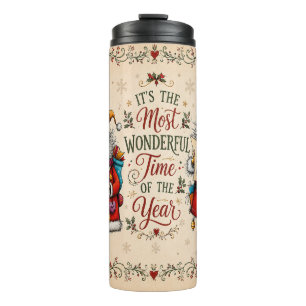 Bouteilles Isothermes Père Noël Oh zut Juste au cas où Cadeau d'urgence