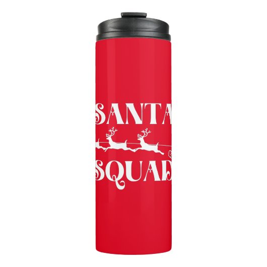 Bouteilles Isothermes Père Noël Squad Noël (Devant)