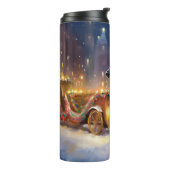 Bouteilles Isothermes Période des Fêtes de Noël Greyhound (Tourné sur la gauche)