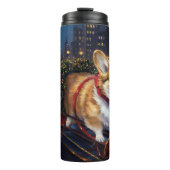 Bouteilles Isothermes Période festive de Noël Corgi (Devant)