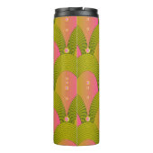 Bouteilles Isothermes Perles Arcs Imaginaire vert rose (Dos)