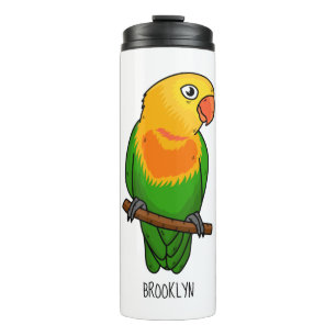 Bouteilles Isothermes Perroquet de caricature mignon lovebird