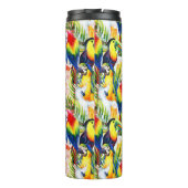 Bouteilles Isothermes Perroquets et palmettes (Dos)