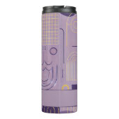 Bouteilles Isothermes Personalisé Purple & Or Scandinave Minimaliste (Dos)