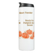 Bouteilles Isothermes PERSONALIZ Citrouille saison épicé Citrouille aqua (Tourné sur la droite)