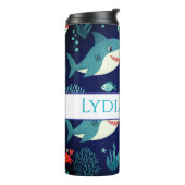 Bouteilles Isothermes Personalized Beachy drink tumbler (Tourné sur la gauche)