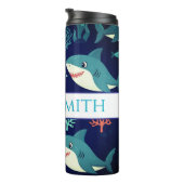 Bouteilles Isothermes Personalized Beachy drink tumbler (Tourné sur la droite)