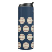 Bouteilles Isothermes Personalized Blue Baseball Thermal Tumbler Gift (Tourné sur la gauche)