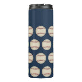 Bouteilles Isothermes Personalized Blue Baseball Thermal Tumbler Gift (Dos)