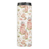 Bouteilles Isothermes Personalized Blush Bow Golf Monogram (Dos)