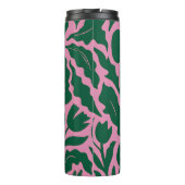 Bouteilles Isothermes Personalized Bold Pink Botanical Floral Name Gift (Dos)