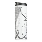 Bouteilles Isothermes Personalized Brain Cancer Awareness (Tourné sur la droite)