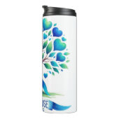 Bouteilles Isothermes Personalized Child Abuse Awareness Thermal Tumbler (Tourné sur la droite)