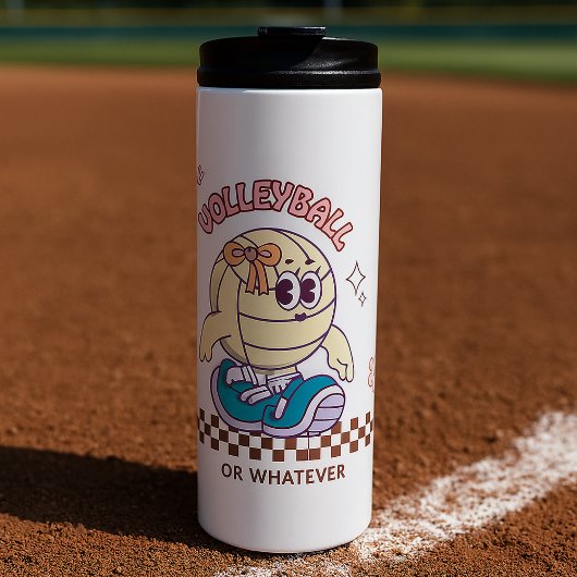 Bouteilles Isothermes Personalized Custom Volleyball Mother