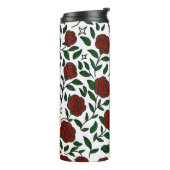 Bouteilles Isothermes Personalized Girly Tumbler Cute Bow Name (Tourné sur la gauche)