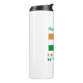Bouteilles Isothermes Personalized India Flag  (Tourné sur la gauche)