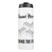 Bouteilles Isothermes Personalized Lunchkins Building Bricks Lunch Box (Devant)