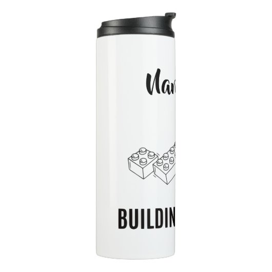 Bouteilles Isothermes Personalized Lunchkins Building Bricks Lunch Box (Tourné sur la gauche)