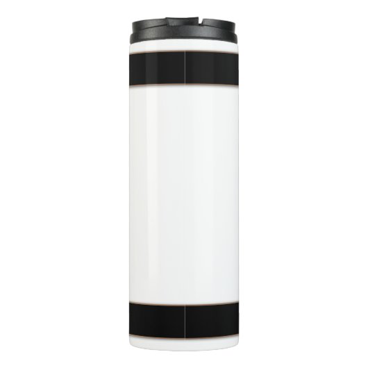 Bouteilles Isothermes Personalized monogram editable M text red flower (Dos)