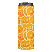 Bouteilles Isothermes Personalized Orange Citrus Monogram  (Dos)