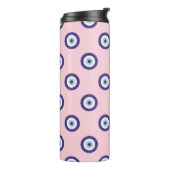 Bouteilles Isothermes Personalized Pink Evil Eye Pattern Gifts With Name (Tourné sur la gauche)