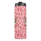 Bouteilles Isothermes Personalized pink reindeer (Devant)