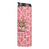 Bouteilles Isothermes Personalized pink reindeer (Tourné sur la droite)