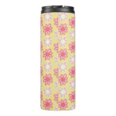 Bouteilles Isothermes Personalized retro flower Thermal Tumbler (Dos)