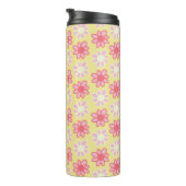 Bouteilles Isothermes Personalized retro flower Thermal Tumbler (Tourné sur la droite)
