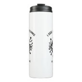 Bouteilles Isothermes Personalized Tech Thermal Tumbler with Custom Text (Devant)
