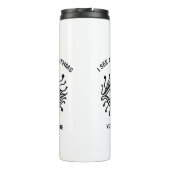 Bouteilles Isothermes Personalized Tech Thermal Tumbler with Custom Text (Dos)