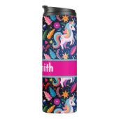 Bouteilles Isothermes Personalized unicorn drink tumbler (Tourné sur la droite)