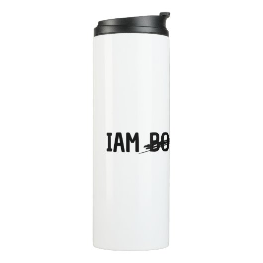 Bouteilles Isothermes Personnalisation Iam leader pas botte pouce (Tourné sur la gauche)