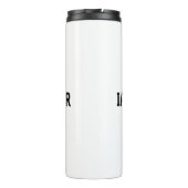 Bouteilles Isothermes Personnalisation Iam leader pas botte pouce (Dos)